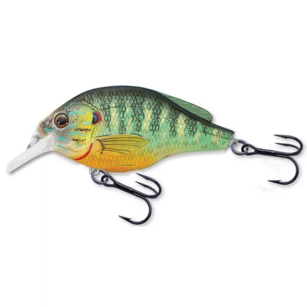 Livetarget Pumpkinseed Flat-Side Squarebill Natural Matte 6cm 7gr Wobbler Galleggiante