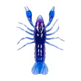  Livetarget Gambero Non Armato Blu-Viola 7,1cm Affondante Gambero in Plastica 6pz