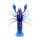 Livetarget Gambero Non Armato Blu-Viola 7,1cm Affondante Gambero in Plastica 6pz
