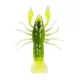 Livetarget Gambero Non Armato Chartreuse-Verde 7,1cm Affondante Gambero in Plastica 6 pz