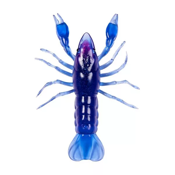 Livetarger Gambero Non-Armato Blu-Viola 9,7cm Affondante Gambero di Plastica 4pz