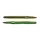 Livetarget Stick Worm Marrone-Chartreuse 7,6cm Profilo Verme 10pz