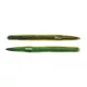Livetarget Stick Worm Marrone-Chartreuse 7,6cm Profilo Verme 10pz