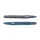 Livetarget Stick Worm Argento-Blu 7,6cm Profilo Verme 10 pz