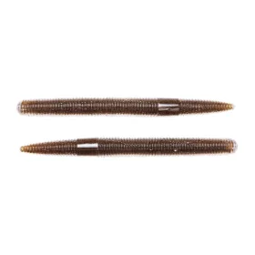 Livetarget Stick Worm Marrone-Nero 7,6cm Profilo Verme 10pz