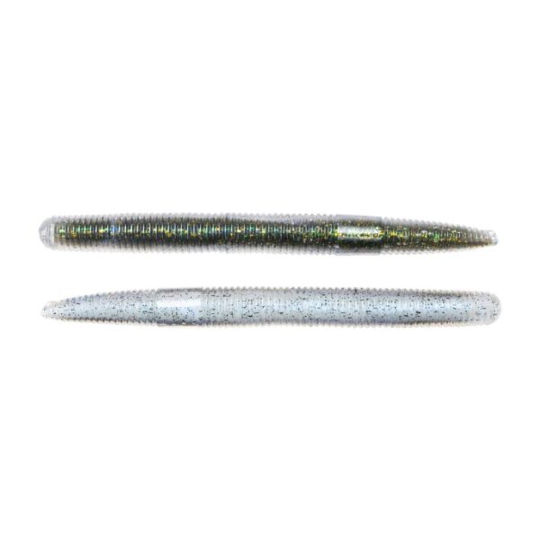 Livetarget Stick Worm Verde-Perla 15cm Profilo di verme 8 pz