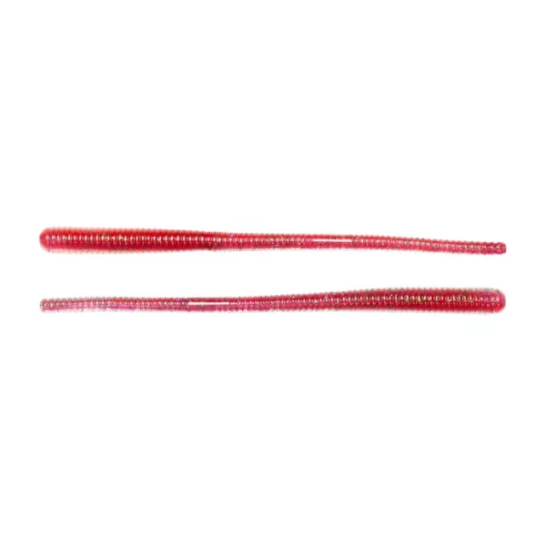 Livetarget Verme Finesse Rosso-Rosso 16,5cm Imitazione Verme 10pz