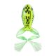 Livetarget Rana Freestyle Verde-Bianco 5cm Imitazione Rana 4pz