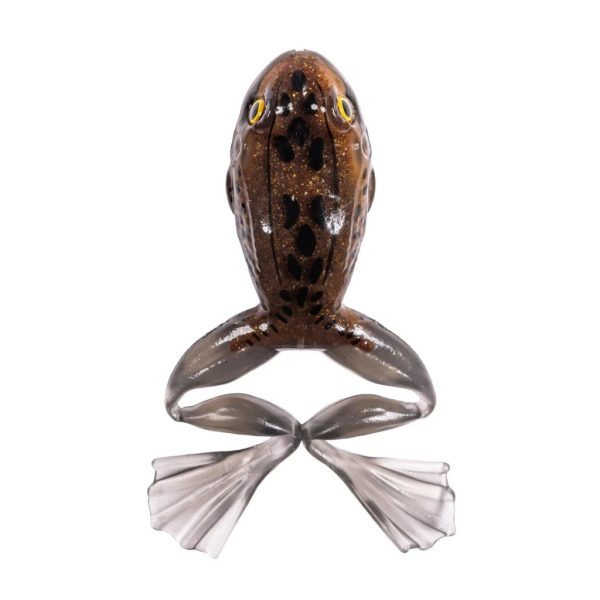 Livetarget Freestyle Frog Brown-Black 7,5cm Imitazione Rana 2pz