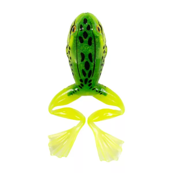Livetarget Freestyle Frog Chartreuse-Green 7,5cm Imitazione Rana 2pz