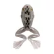 Livetarget Rana Freestyle Grigio-Bianco 7,5cm Imitazione Rana 2 pz