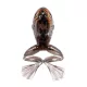 Livetarget Rana Freestyle Bronzo-Bianco 7,5cm Imitazione Rana 2 pz
