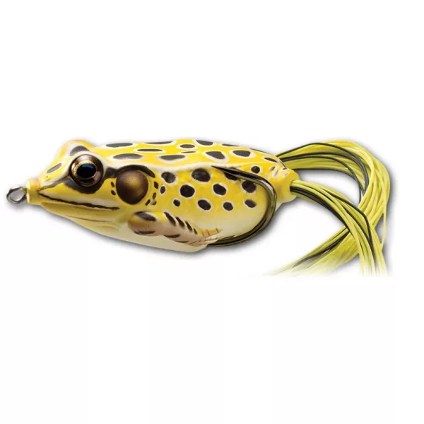 Livetarget Frog Walking Bait Yellow/Black 6,5cm 21gr Imitazione Rana