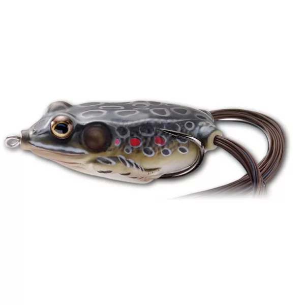 Livetarget Esca artificiale rana per walking Marrone/Nero 11,7cm 25gr Imitazione Rana