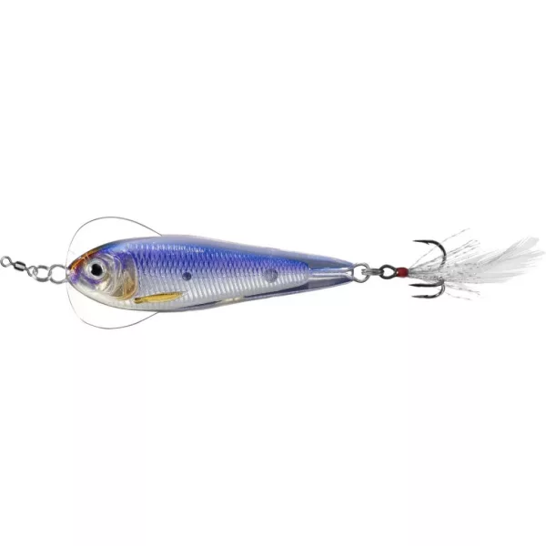 Livetarget Flutter Shad Silver Violet 28gr 7cm Támolygó Villantó