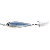 Livetarget Flutter Shad Cucchiaino da Jigging Argento-Blu 6cm 21gr Cucchiaino Ondulante