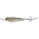Livetarget Flutter Shad Cucchiaino da Jigging Argento-Bronzo 6cm 21gr Cucchiaino Ondulante