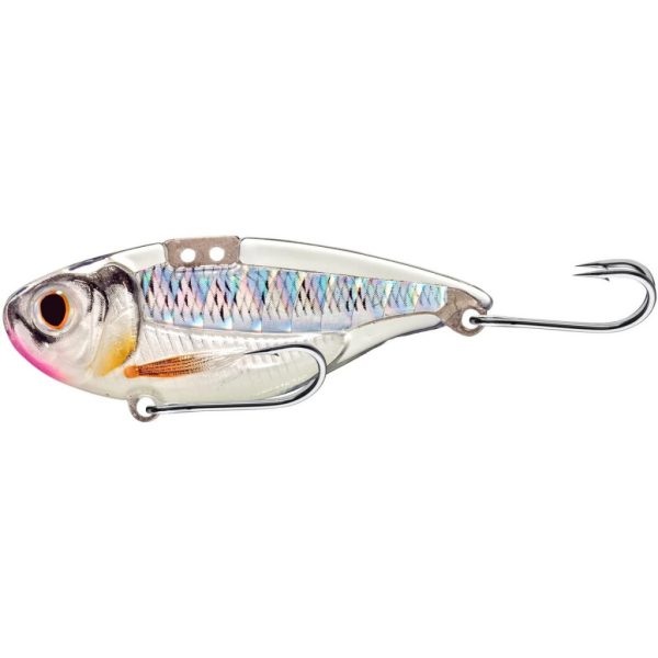 Livetarget Sonic Shad Blade Bait Bagliore-Perla 5,5cm 7gr Esca Verticale