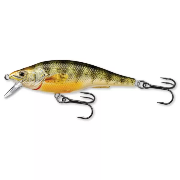 Livetarget Yellow Perch Jerkbait Lucido Metallico Galleggiante 11,5cm 35gr Wobbler