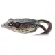 Livetarget Frog Walking Bait Marrone-Nero 6,5cm 21gr Imitazione Rana Galleggiante