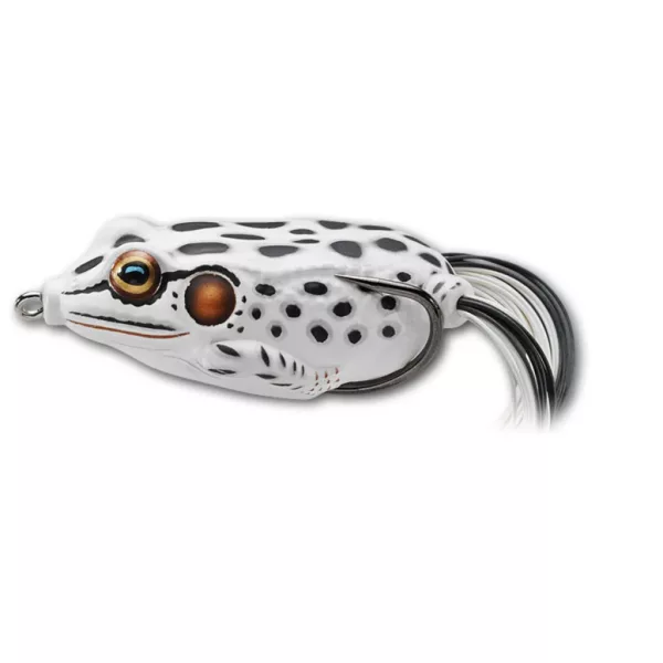 Livetarget Frog Walking Bait Albino-Bianco 6,5cm 21gr Floating Imitazione di rana