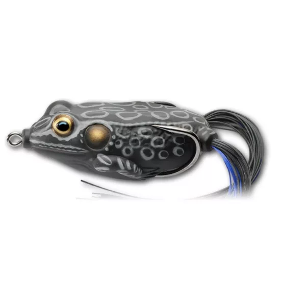 Livetarget Frog Walking Bait Nero-Nero 6,5cm 21gr Imitazione di Rana Galleggiante