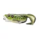 Livetarget Frog Popper Verde-Giallo 6,5cm 14gr Galleggiante Imitazione Rana