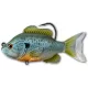 Livetarget Sunfish Swimbait Naturale-Blu Pumpkinseed 9cm 14gr Esca in Plastica