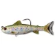 Livetarget Swimbait per Trota Silver-Olive 13,1cm 35gr Esca in plastica