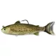 Livetarget Swimbait Trota Oliva-Rosso 16,8cm 71gr Esca in plastica