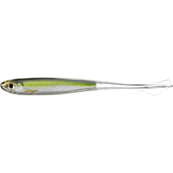 Livetarget Esca Dropshot Minnow Coda Fantasma Argento-Verde 13cm