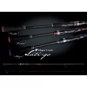   Major Craft Lati-Go LTGS-792M Fast 2,36m 3-18gr Canna da Spinning in 2 Pezzi