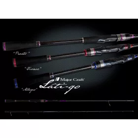  Major Craft Lati-Go LTGS-822MH Fast 2,50m 10-32gr Canna da Spinning in 2 Pezzi