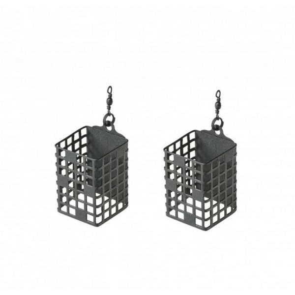 Mivardi Square Cage Feeder Premium 30gr Cestino laterale 2pz