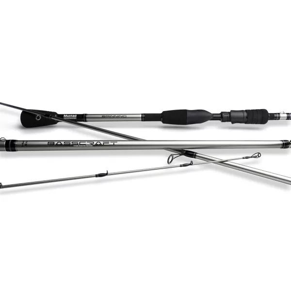 Mustad Basscraft M 2 pezzi 2,13m 5-21gr Canna da spinning