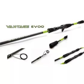   Mustad Vantage Evoq Baitcaster ML 2 pezzi 1,89m 7-28gr Canna da Spinning