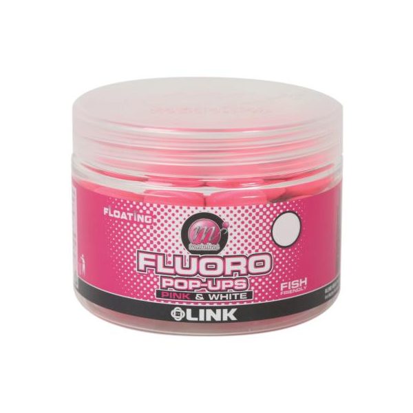 Mainline Pop-ups Pink & White The Link TM - boilie pop-up