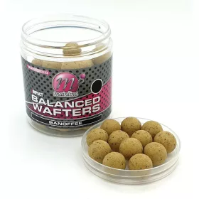   Mainline High Imp. Balanced Wafters Banoffee -12mm - boilie wafters