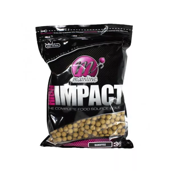 Mainline High Impact Boilies Banoffee - 15mm - 3 kg - boilies da pastura