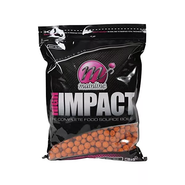 Mainline High Impact Boilies Fruity Tuna 15mm, 3 kg - boilie da pastura