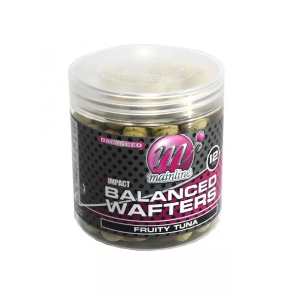 Mainline High Imp. Balanced Wafters Fruity Tuna - 12mm - boilies wafters