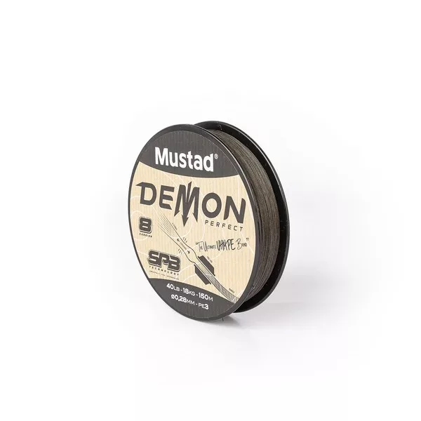 Mustad Demon Perfect Braid Gator Green 0,14mm 150m Trecciato