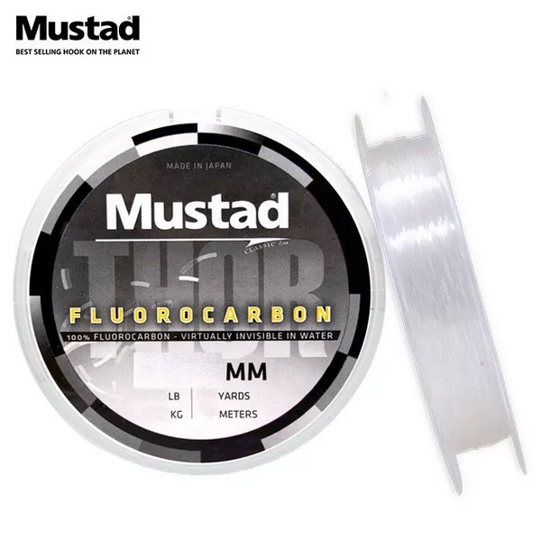 Mustad Thor FC Leader 30m 15lb Lenza Terminale Trasparente