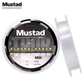   Mustad Thor FC Leader 30m 100lb Trecciato Trasparente per Terminale