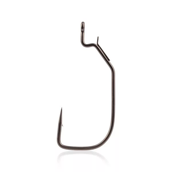 Mustad Alpha-Grip Assault Titanx 1/1 Amo Offset con Occhiello e Ardiglione 4pz