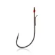 Mustad Alpha-Grip Finesse, 3/0 5pz Amo da lucioperca con occhiello e ardiglione
