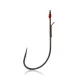Mustad Alpha-Grip Finesse, 4/0 5pz Amo da lucioperca con occhiello e ardiglione