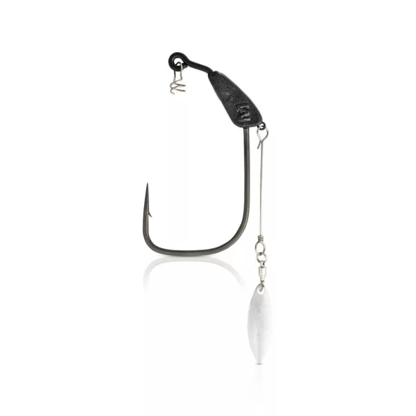 Mustad Infiltrator Blade 5G Titanx 2/1 Amo offset con occhiello, a barba 2pz