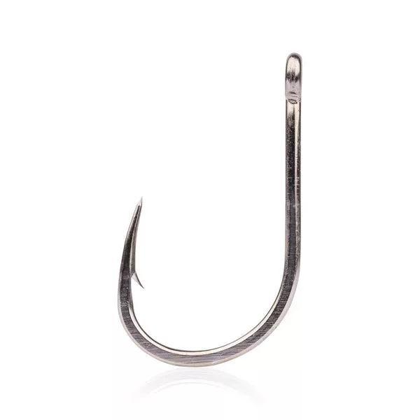 Mustad Rune Bait Titan Steel 1 Amo con occhiello, a barba 10pz