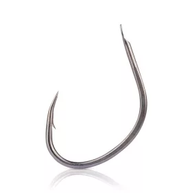   Amo Mustad Ruthless Spade Eye 2/0 6pz, con paletta e ardiglione, per siluro.